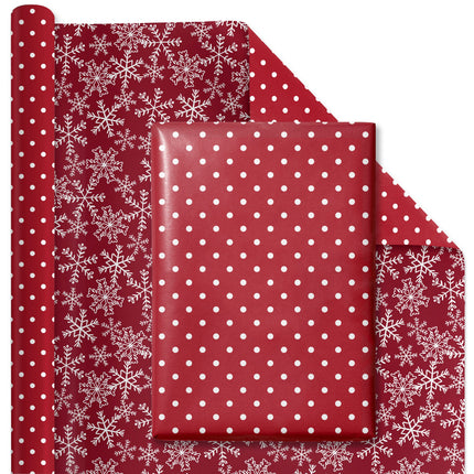 Red wrapping paper