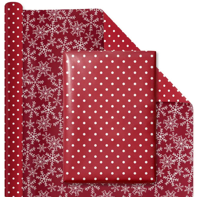 Red wrapping paper