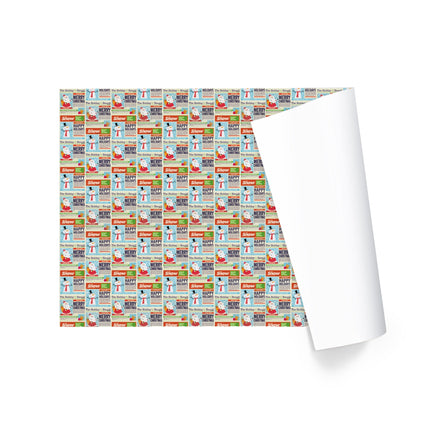 30" x 10' Holiday Wrapping Paper | Holiday News Papers LaRibbons and Crafts