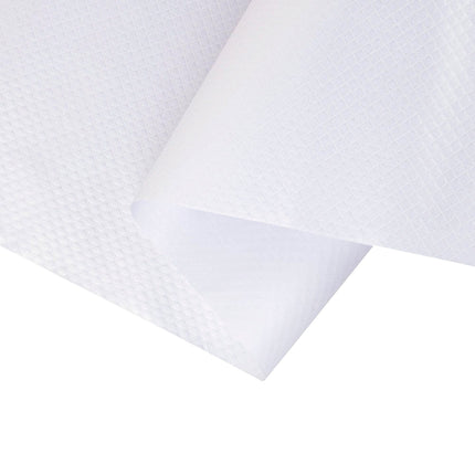 24" x 417' Wrapping Paper Half Ream | White Pearl Quilted LaRibbons and Crafts