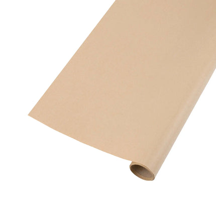 30" x 10' natural kraft wrapping paper, for packaging and scrapbooking