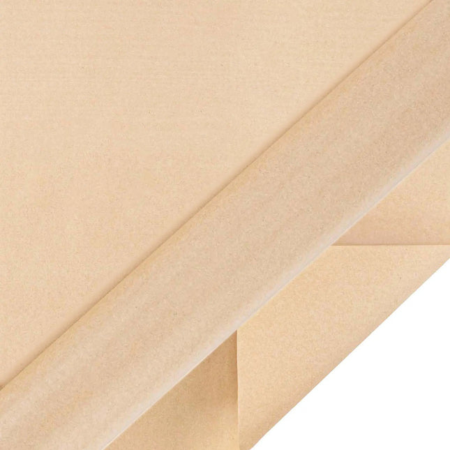 30" x 10' Natural Kraft Wrapping Paper, ideal for eco-friendly gift wrapping and rustic crafts