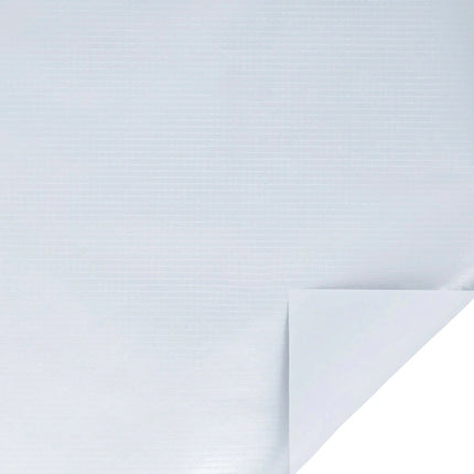 30" x 10' Wrapping Paper | Metallic Silver Textured LaRibbons Wholesale