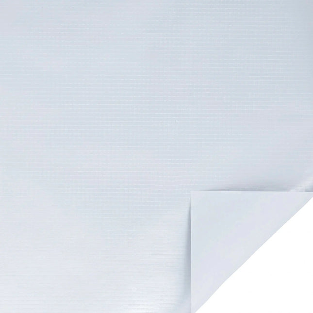 30" x 10' Wrapping Paper | Metallic Silver Textured LaRibbons Wholesale