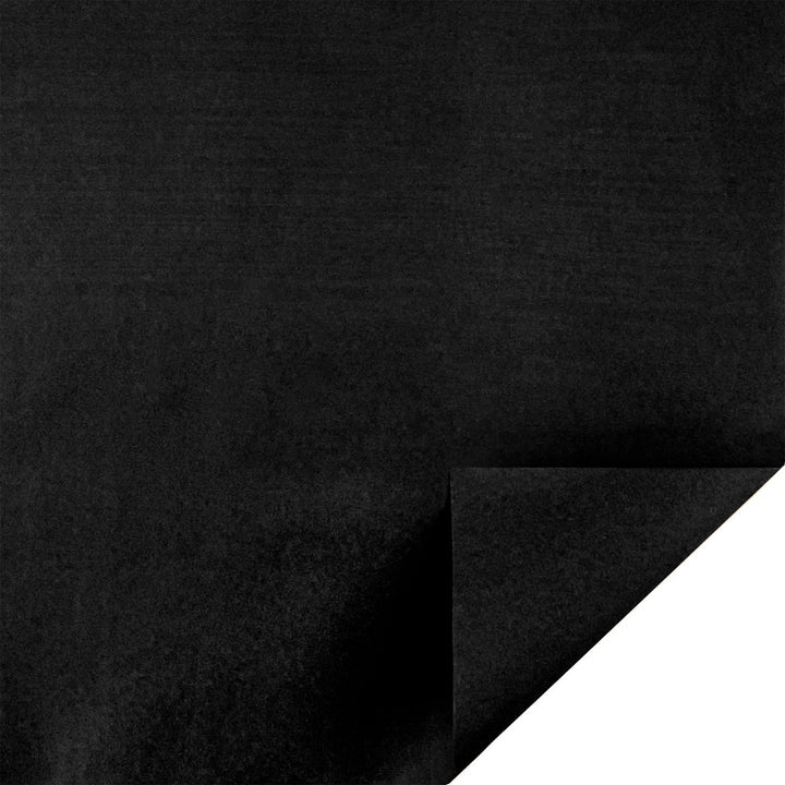 30" x 10' Wrapping Paper | Black Chalkboard