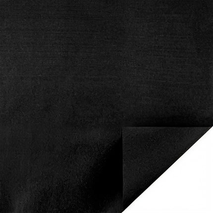 Matte black chalkboard wrapping paper: customizable for unique holiday gift messages.