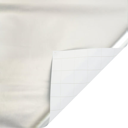 silver wrapping paper