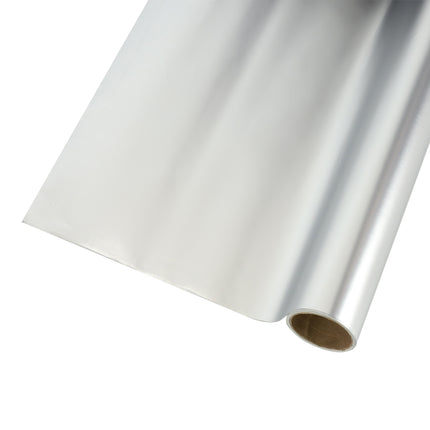 silver wrapping paper