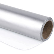 30" x 10' Matte Wrapping Paper | Silver