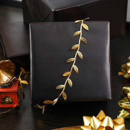 30" x 10' Matte Wrapping Paper | Black LaRibbons and Crafts
