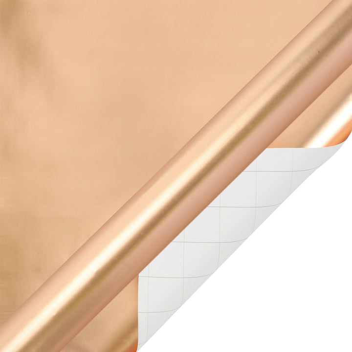 30" x 10' Wrapping Paper Bundle (4-Pack) | Floral Rose Gold Multi