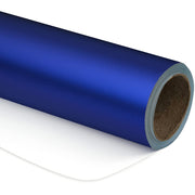 30" x 417' Wrapping Paper Half Ream | Matte Blue
