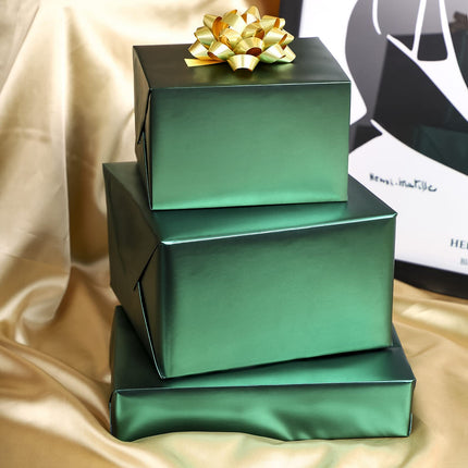30" x 417' Wrapping Paper Half Ream | Matte Green LaRibbons and Crafts