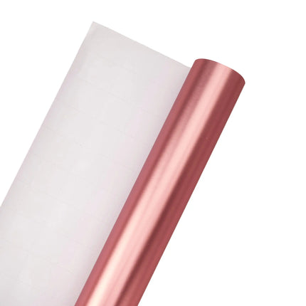 Matte pink 30" x 10' wrapping paper, great for DIY crafts, basket filling and decorative gift packaging