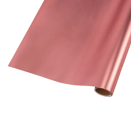 30"x10' soft matte pink gift wrapping paper, perfect for upscale gift presentation