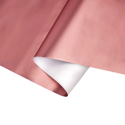30" x 10' matte pink paper roll, ideal for gift wrapping, scrapbooking and creative craft supplies