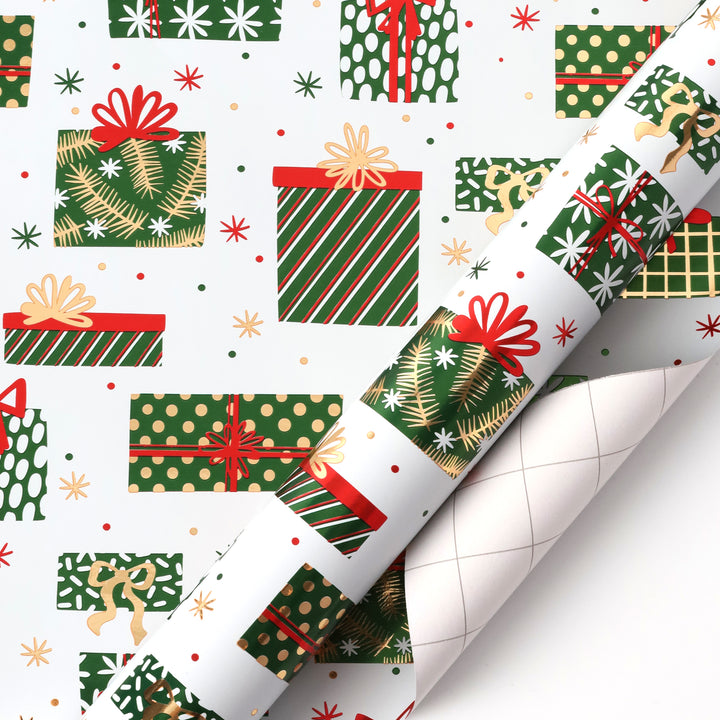 30" x 10' Holiday Wrapping Paper | Christmas Presents - 20% OFF & BUY ONE GET ONE FREE