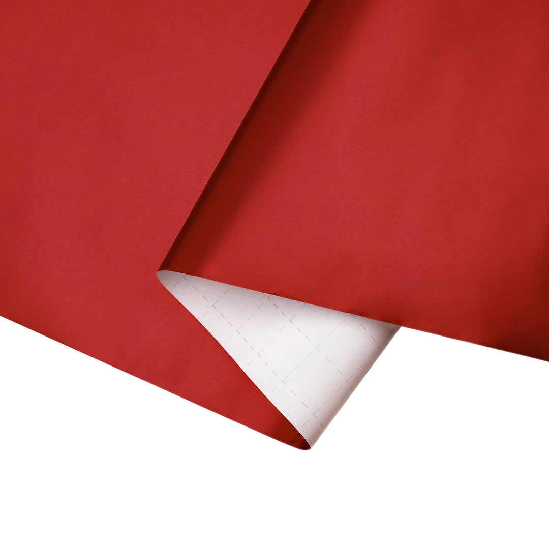 30" x 10' Wrapping Paper Bundle (4-pack) | Red/Silver/Xmas Metallic