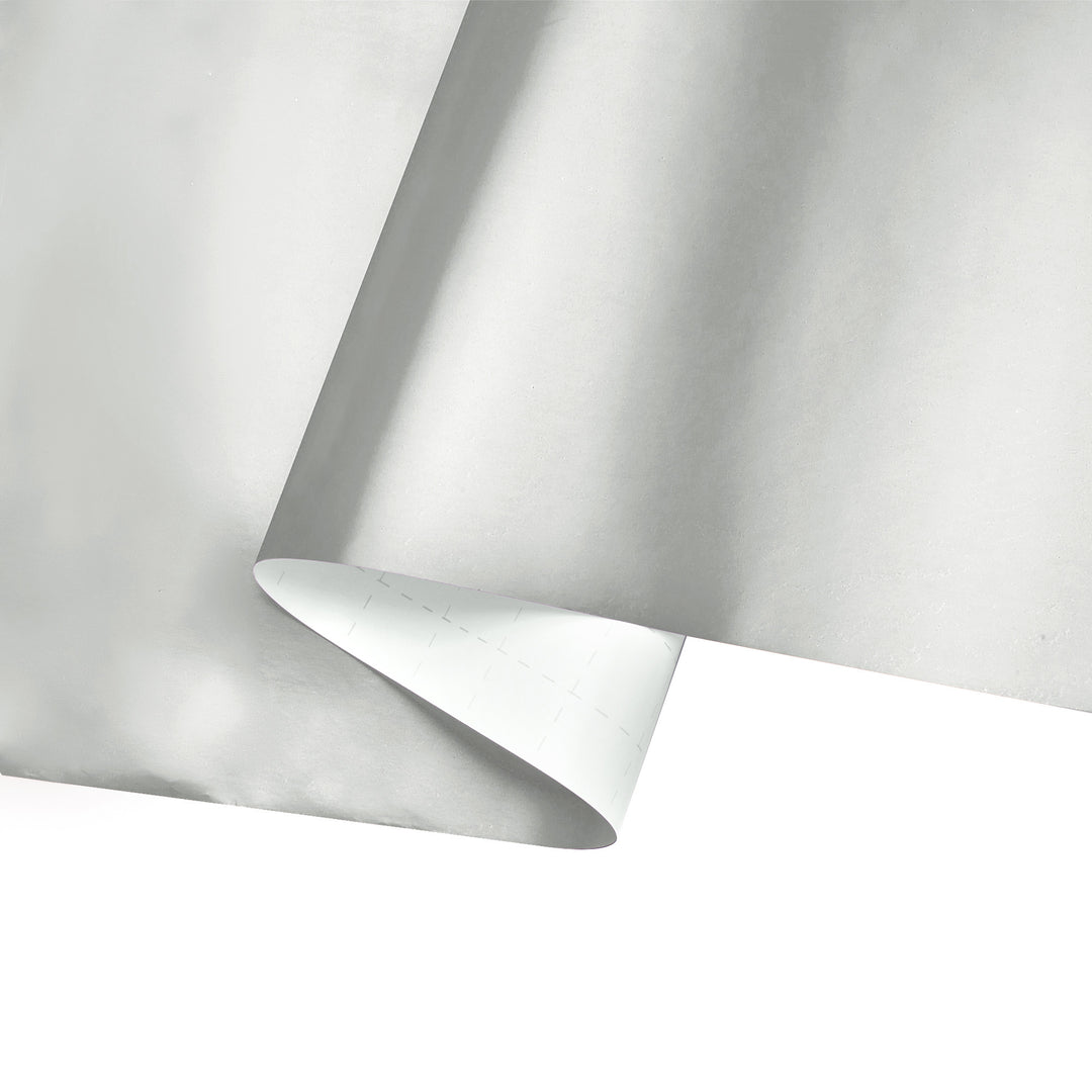 30" x 417' Wrapping Paper Half Ream | Matte Silver