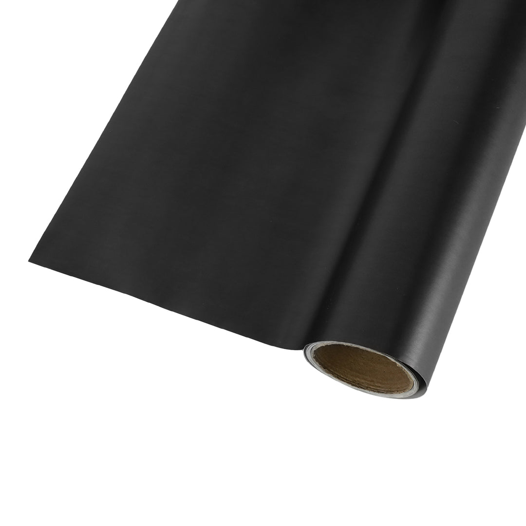 30" x 417' Wrapping Paper Half Ream | Matte Black