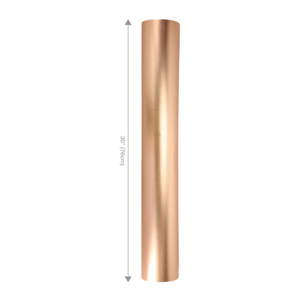 30" x 417' Wrapping Paper Half Ream | Matte Rose Gold LaRibbons and Crafts