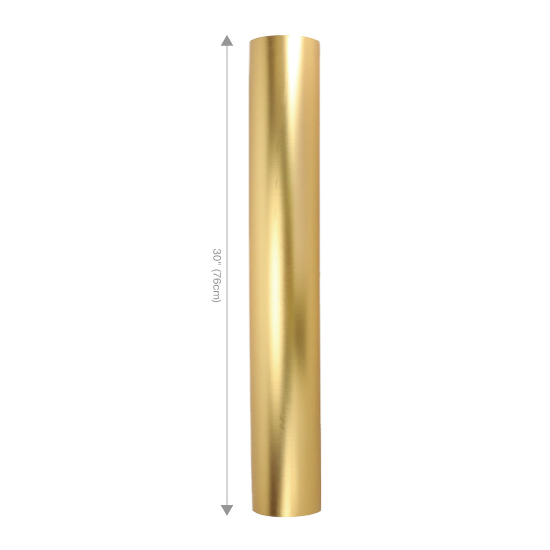 30" x 417' Wrapping Paper Half Ream | Matte Gold