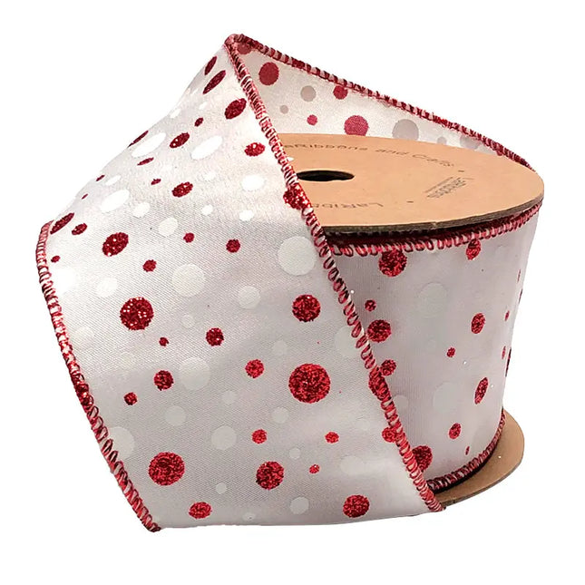 red and white ribbon