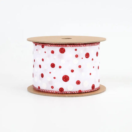 red and white ribbon