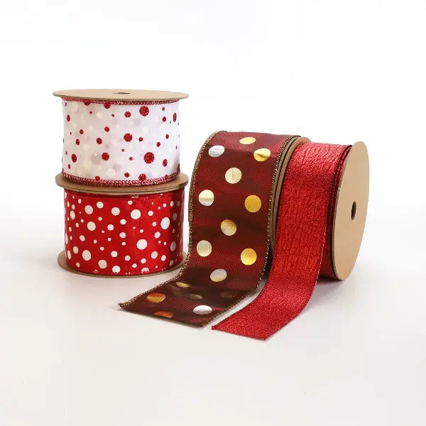 red and white ribbon