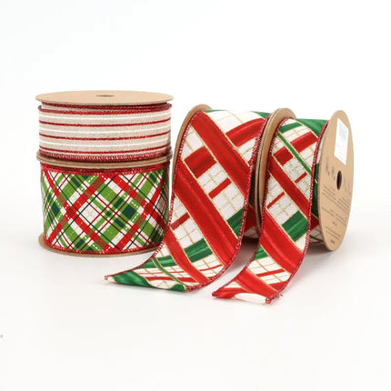 red christmas ribbon