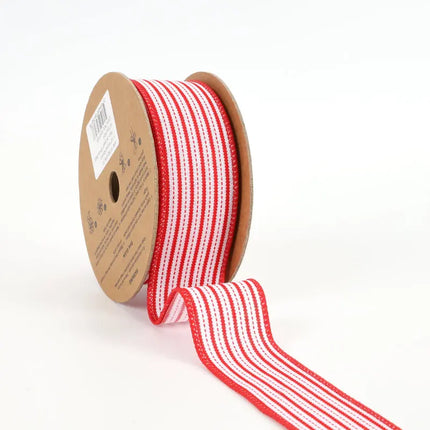 red and white ribbon