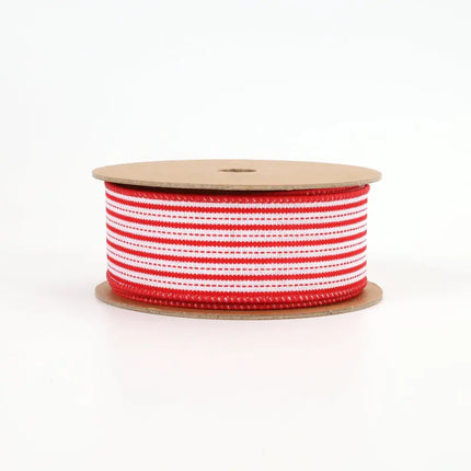 red and white ribbon