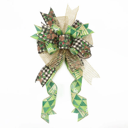 2 1/2" Wired Ribbon | "Netting" Gold | 10 Yard Roll