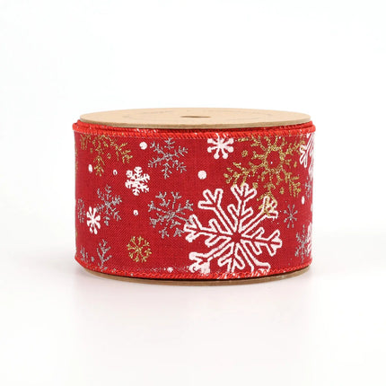 red christmas ribbon