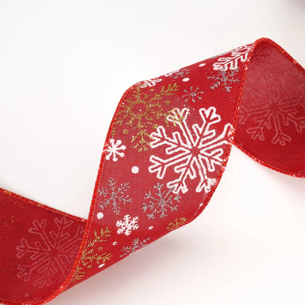 red christmas ribbon