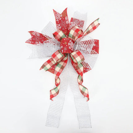 red christmas ribbon