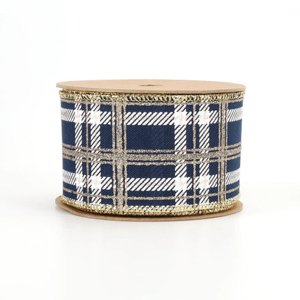plaid christmas ribbon