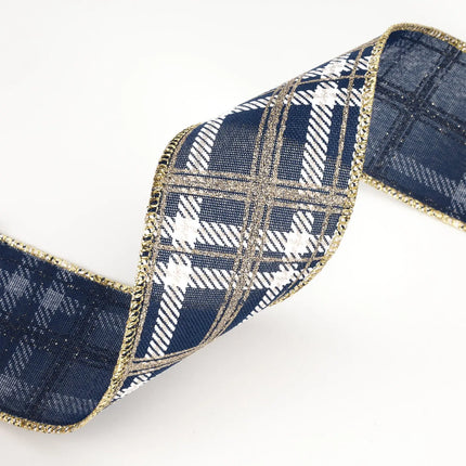 plaid christmas ribbon