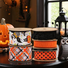 Halloween Ribbon Set A – 6 Rolls Craft DIY Bundle