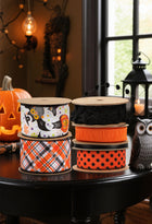 Halloween Ribbon Set A – 6 Rolls Craft DIY Bundle