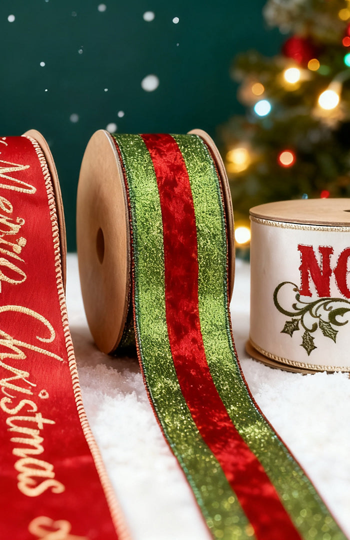 <h1><em>﻿</em><em>Holiday Wired Ribbon</em></h1>