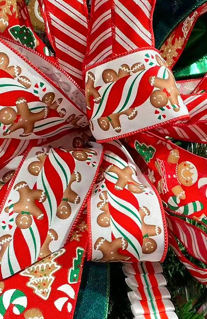 <h1><em>﻿</em><em>Holiday Wired Ribbon Tree Toppers Collection</em></h1>