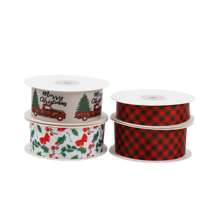 1 1/2" TREE WAGON GROSGRAIN RIBBON LaRibbons and Crafts
