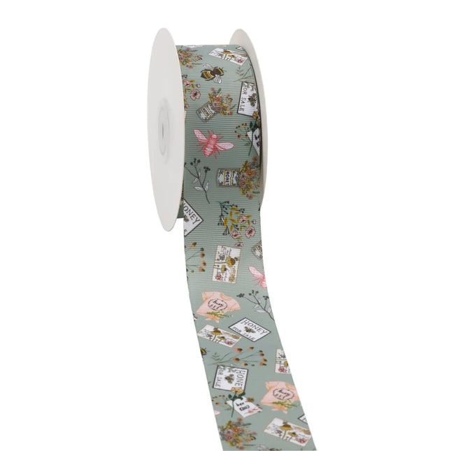 1 1/2" BEE KIND GROSGRAIN RIBBON LaRibbons and Crafts