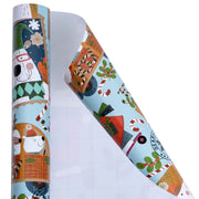 Christmas Wrapping Paper Roll - Bear - 30 Inch x 33 Feet