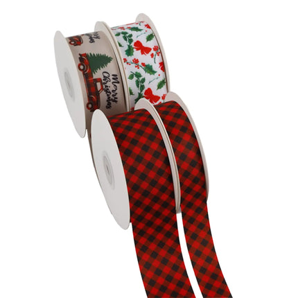 LUMBERJACK PLAID GROSGRAIN RIBBON LaRibbons and Crafts
