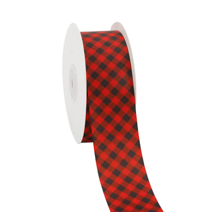 LUMBERJACK PLAID GROSGRAIN RIBBON LaRibbons and Crafts