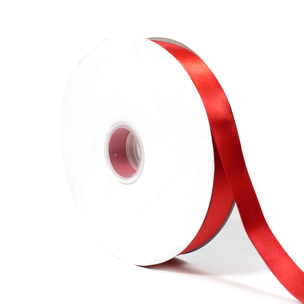 1 inch white double face satin ribbon 100 yards