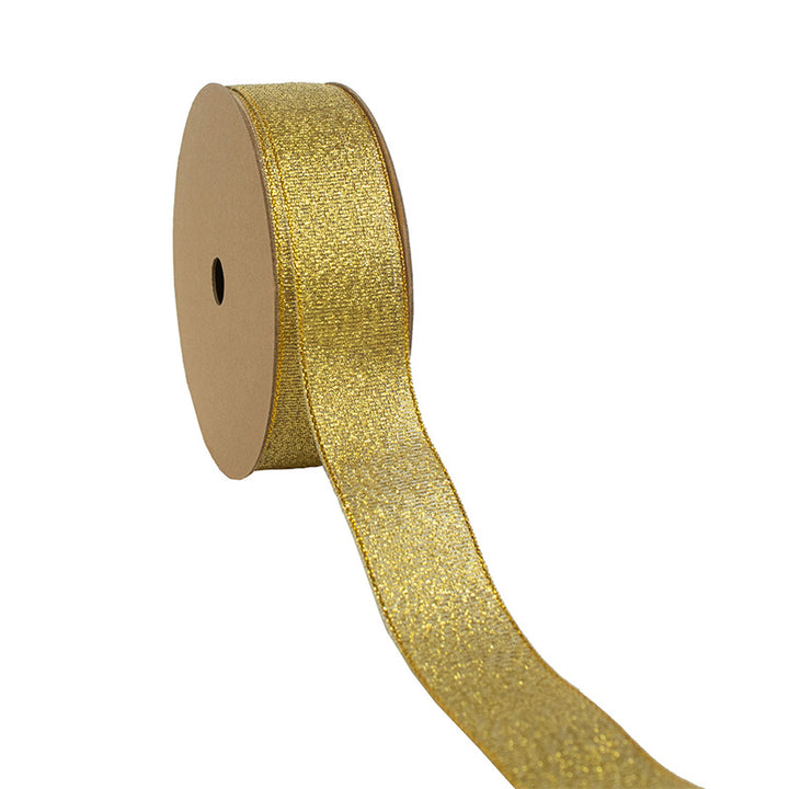 Metallic Taffeta Ribbon-25 Yard Spool