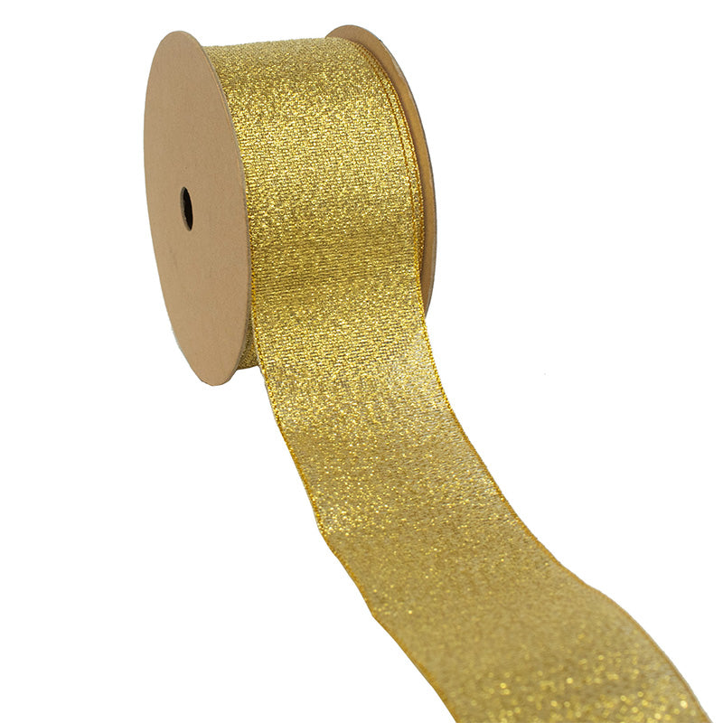 Metallic Taffeta Ribbon-25 Yard Spool